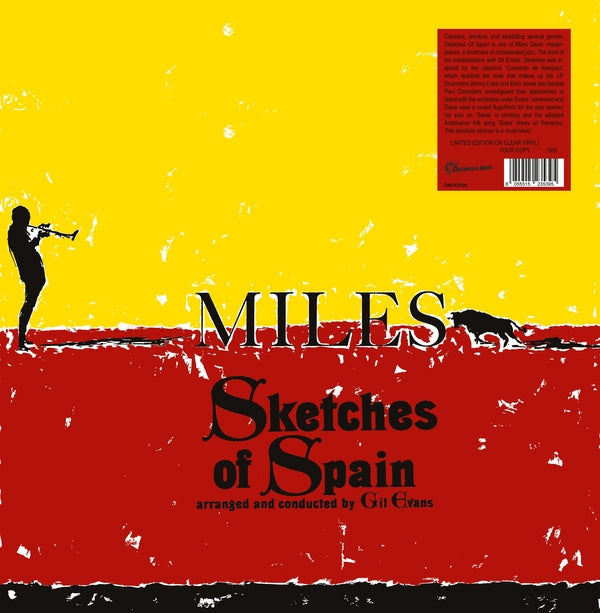 Miles Davis - Sketches Of Spain (Clear Vinyl) [Vinyl] (ONLINE ORDER ONLY)