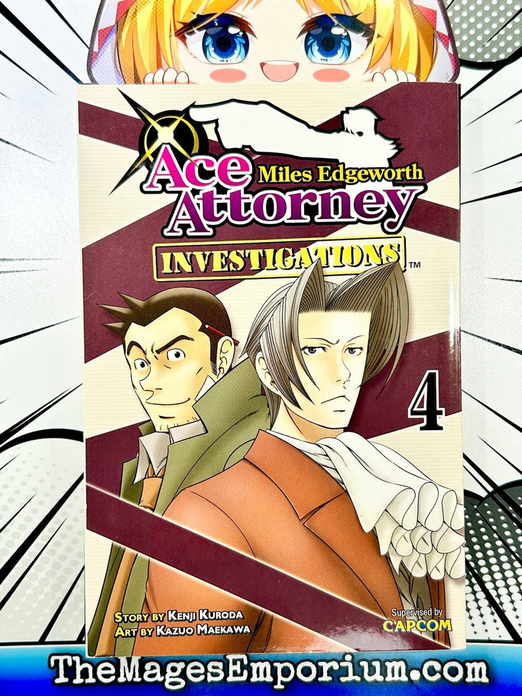Miles Edgeworth Ace Attorney Investigations Vol 4 (Online Order Only)