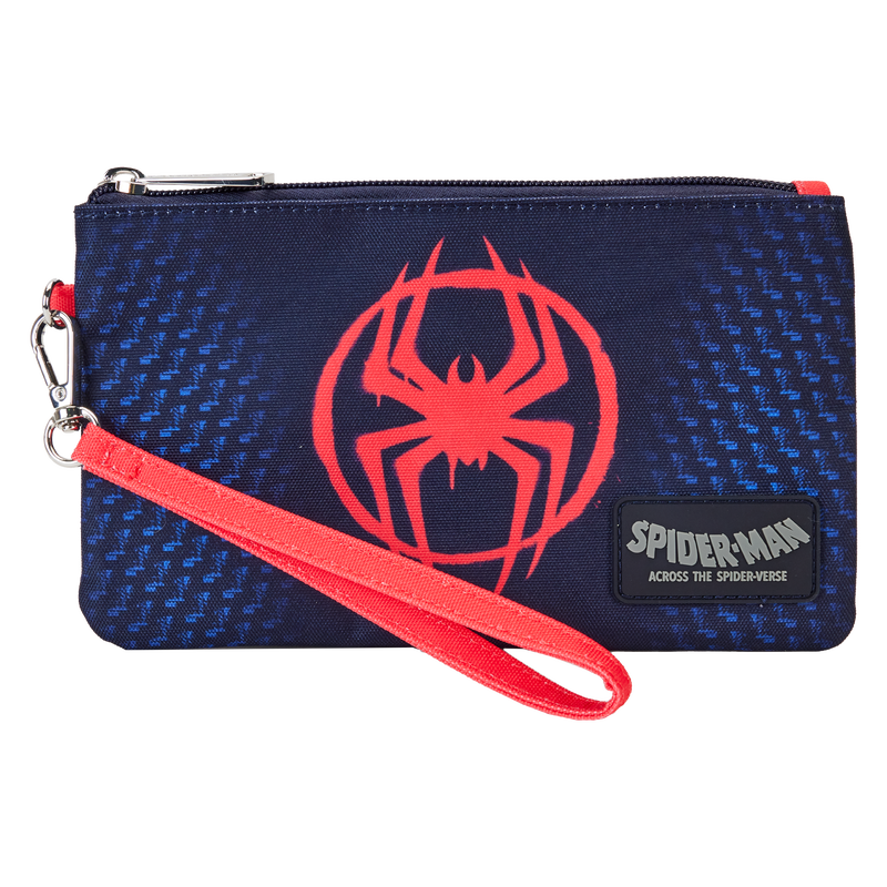 Miles Morales Spider-Verse Nylon Wristlet by LoungeFly (Online Order Only)