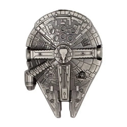Star Wars Millennium Falcon 1" Pewter Pin (Online Order Only)