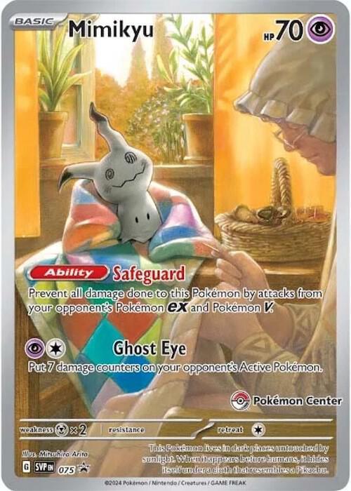 Mimikyu (SVP075) - 075 (Pokemon Center Exclusive) [Scarlet & Violet: Black Star Promos] (Online Only)
