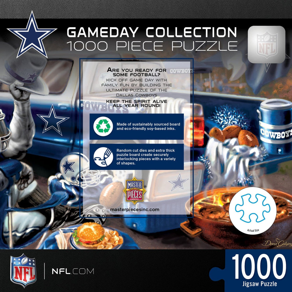 Dallas Cowboys - Gameday 1000 Piece Jigsaw Puzzle (ONLINE ORDER ONLY)