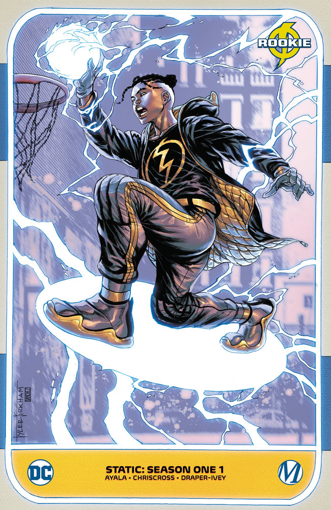 Static Season One #1 (Of 6) Tyler Kirkham Basketball Trading Card Variant (06/23/2021) Dc (ONLINE ORDER ONLY)