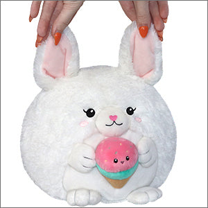 Squishable Bunny Holding Ice Cream (Mini) (ONLINE ORDER ONLY)