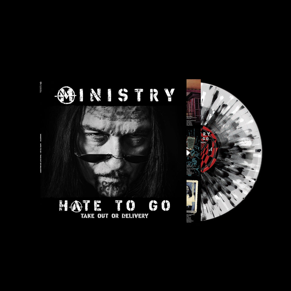 PRE-ORDER: MINISTRY - Hate To Go - Take Out Or Delivery (Limited Edition) [Black/Silver Splatter Vinyl] [Vinyl]
