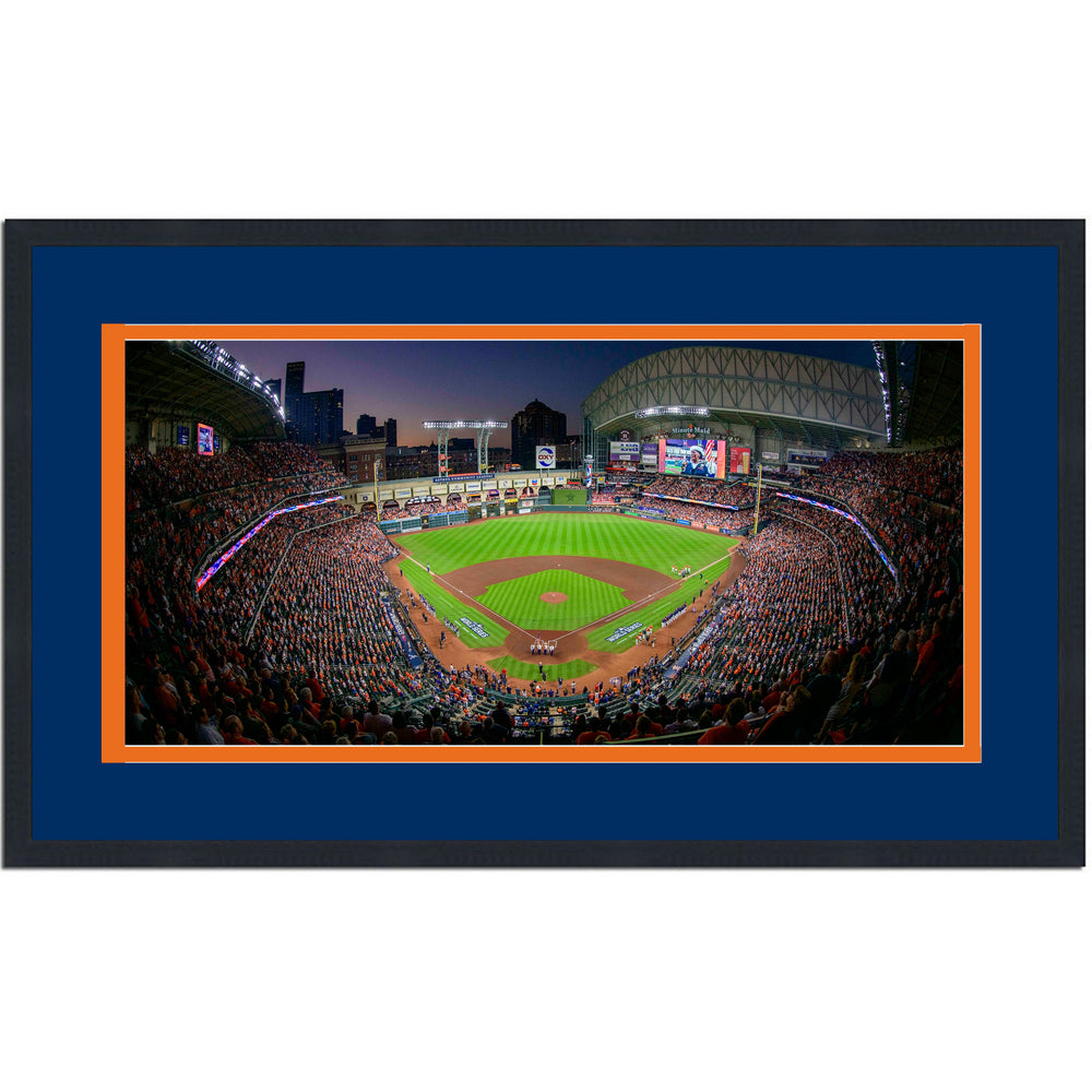 Framed Minute Maid Park Houston Astros 16x24 Baseball Photo Professionally Matted (ONLINE ORDER ONLY)