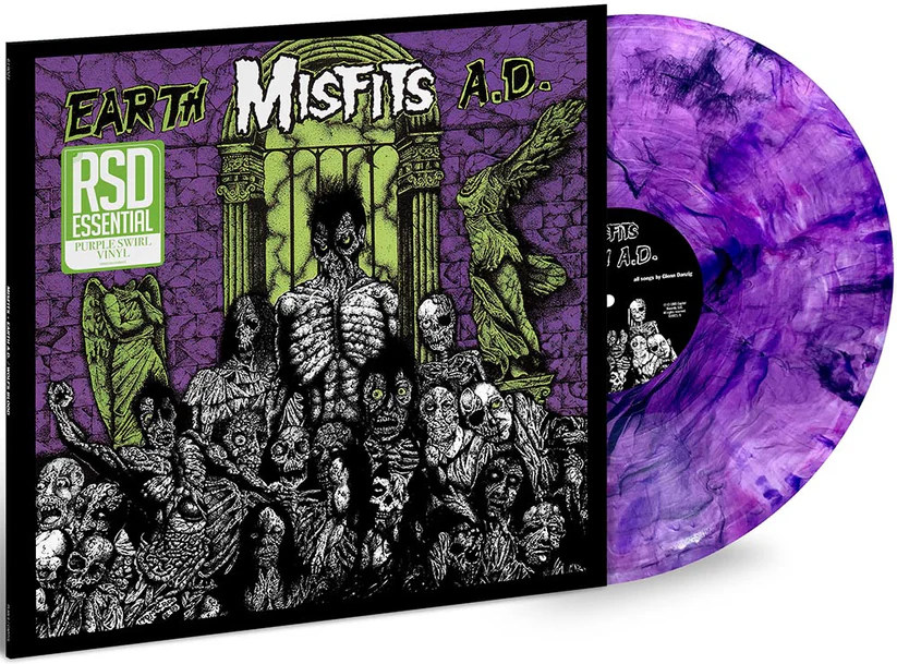 Misfits - Earth A.D./ Wolfs Blood (Purple Swirl Vinyl, RSD Essential) [Vinyl] (ONLINE ORDER ONLY)