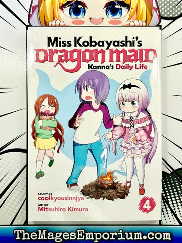 Miss Kobayashi's Dragon Maid Kanna's Daily Life Vol 4 (Online Order Only)