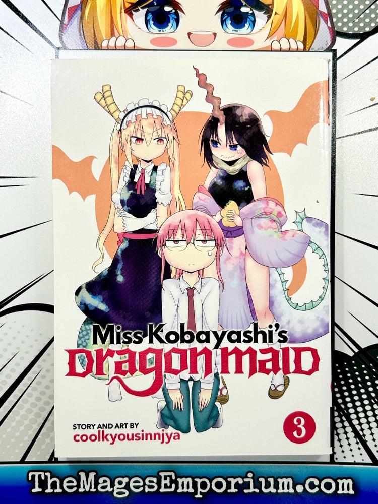 Miss Kobayashi's Dragon Maid Vol 3 (Online Order Only)