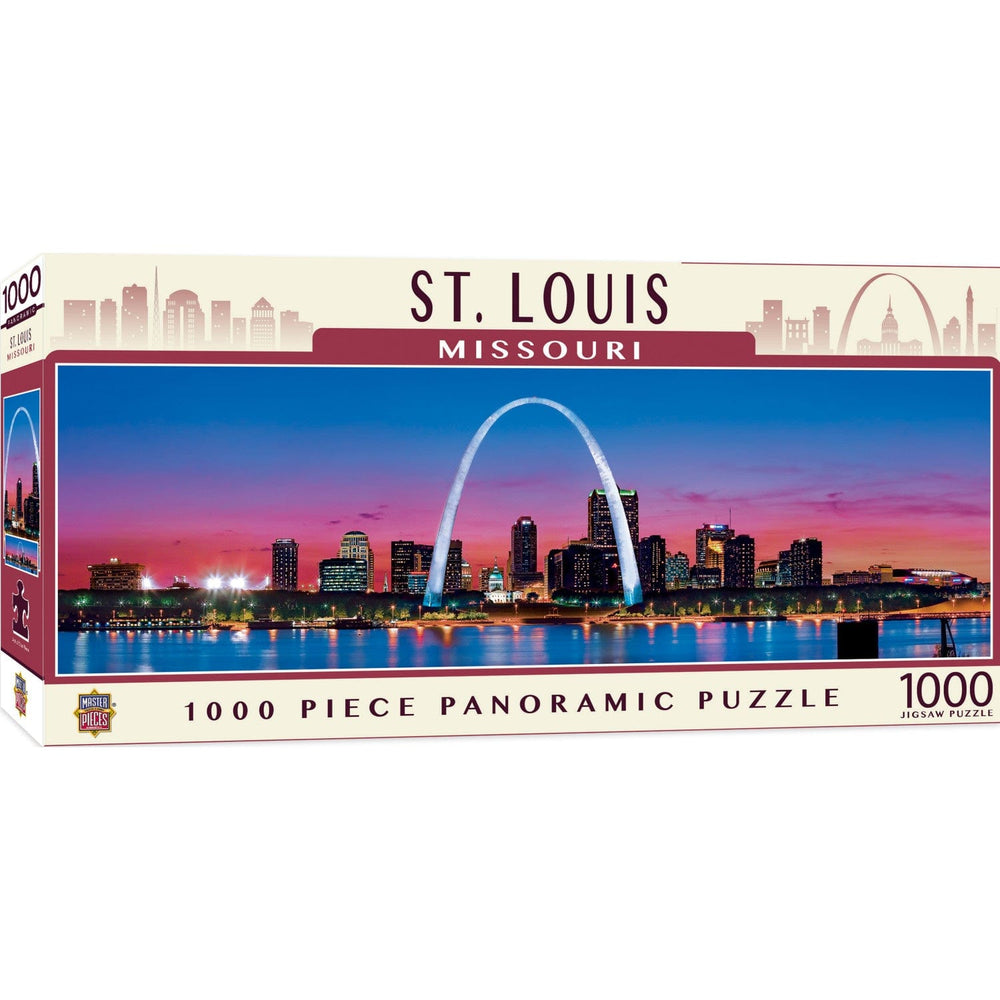 St. Louis, Missouri 1000 Piece Panoramic Jigsaw Puzzle (ONLINE ORDER ONLY)