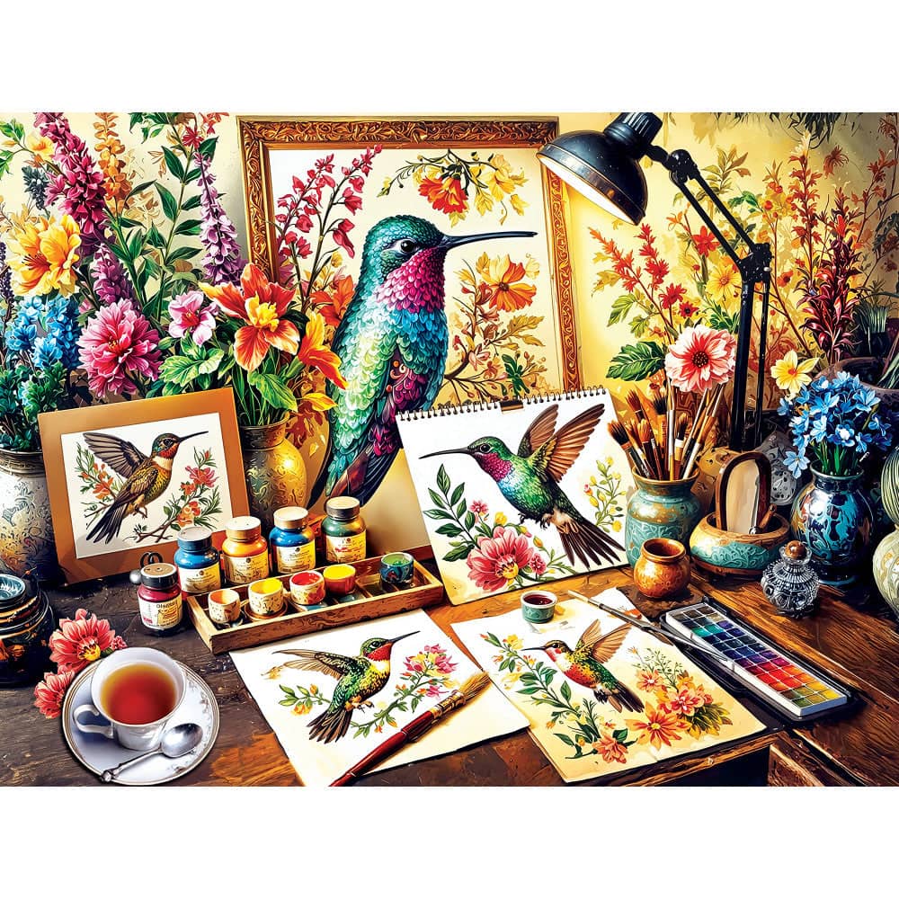 Audubon - Jeweled Grace 300 Piece EZ Grip Jigsaw Puzzle (ONLINE ORDER ONLY)