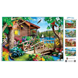 Memory Lane - Cabin Crossing 300 Piece EZ Grip Jigsaw Puzzle (ONLINE ORDER ONLY)