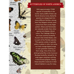 Butterflies of North America 1000 Piece Jigsaw Puzzle (ONLINE ORDER ONLY)