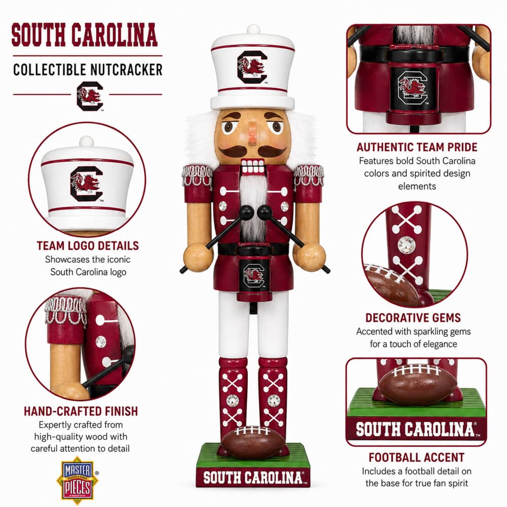 South Carolina Gamecocks - Collectible Nutcracker
