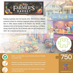 Farmer's Market - Weekend Market 750 Piece Jigsaw Puzzle (ONLINE ORDER ONLY)