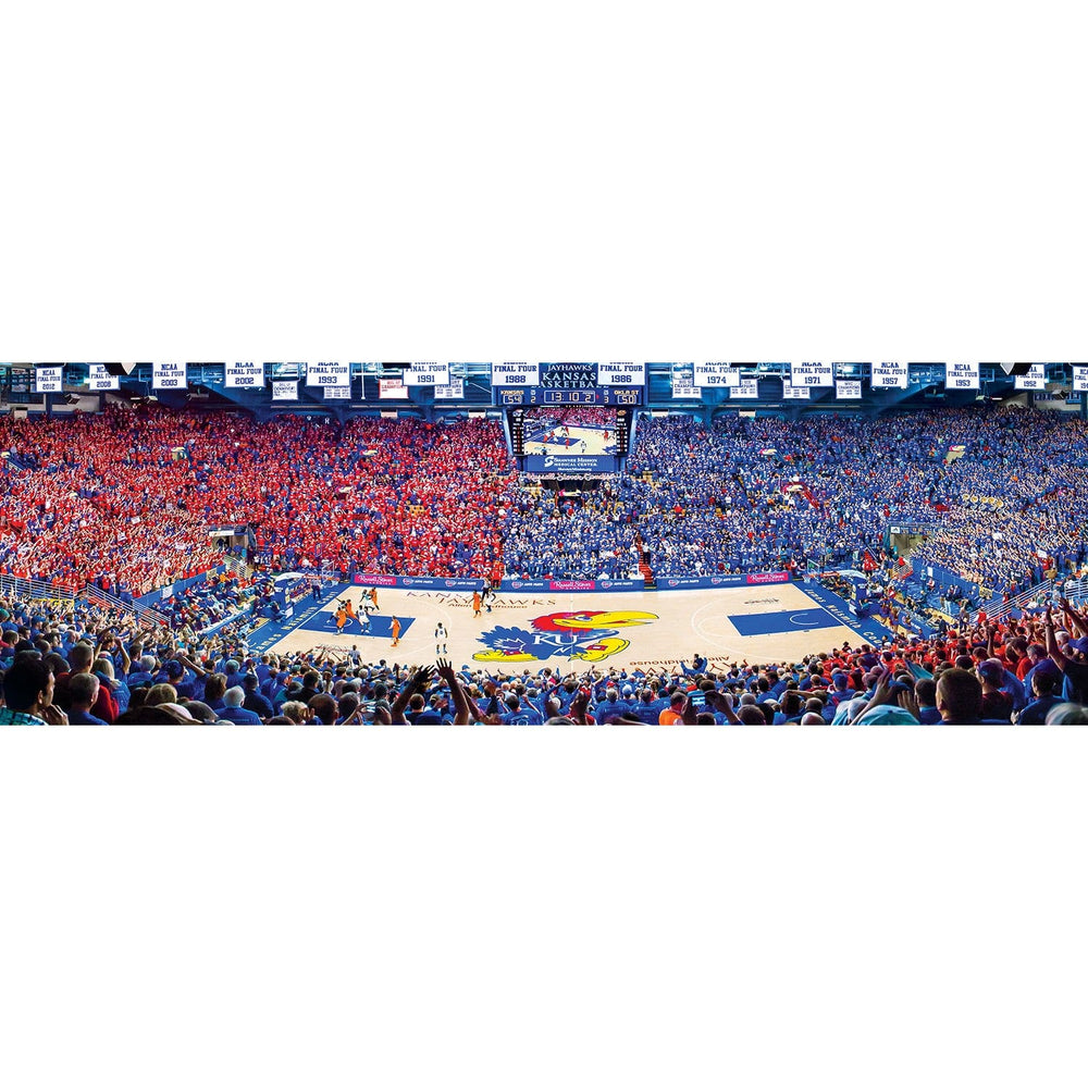 Kansas Jayhawks - 1000 Piece Panoramic Jigsaw Puzzle (ONLINE ORDER ONLY)