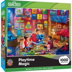 Sesame Street - Playtime 1000 Piece Jigsaw Puzzle (ONLINE ORDER ONLY)