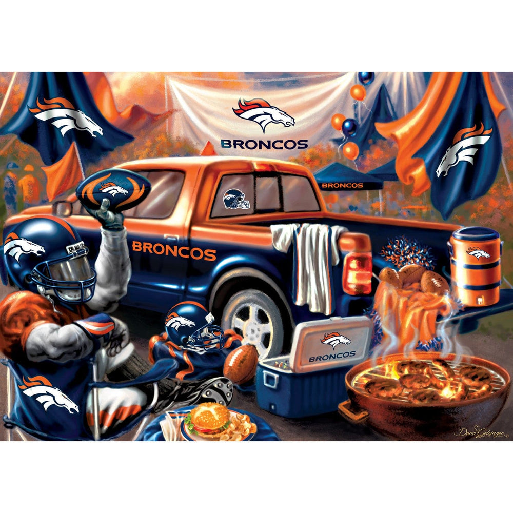 Denver Broncos - Gameday 1000 Piece Jigsaw Puzzle (ONLINE ORDER ONLY)