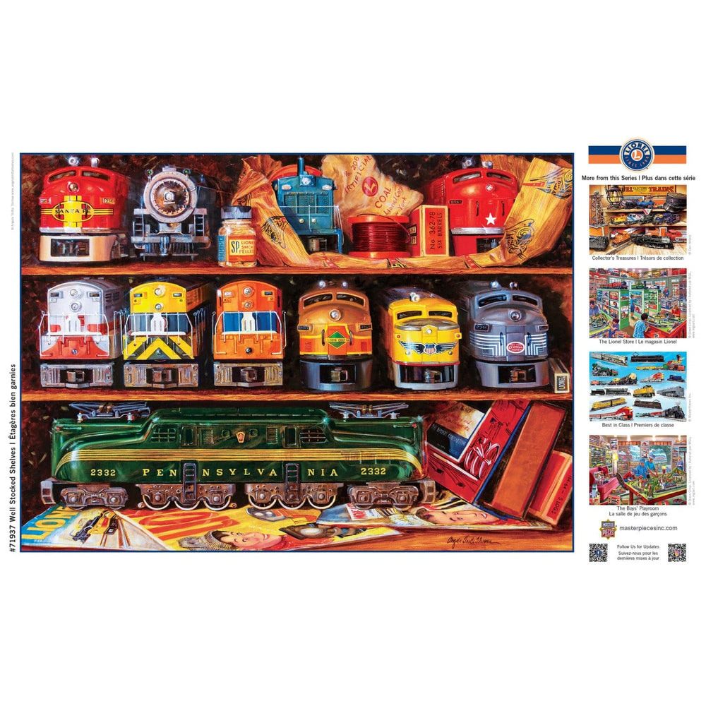 Lionel Trains - Well Stocked Shelves 1000 Piece Jigsaw Puzzle (ONLINE ORDER ONLY)