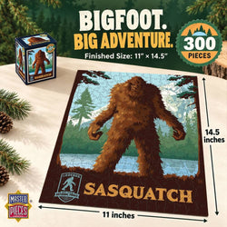 Sasquatch 300 Piece Jigsaw Puzzle