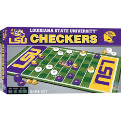 LSU Tigers Checkers Board Game (ONLINE ORDER ONLY)