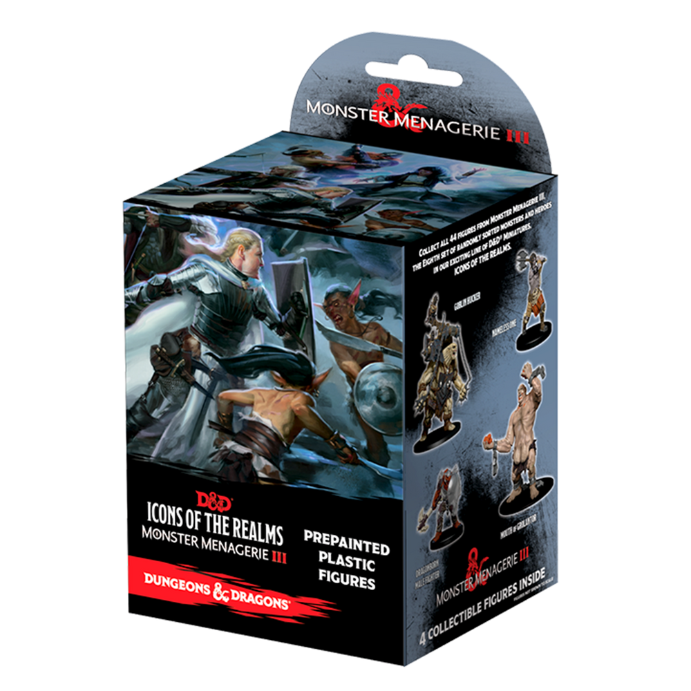 D&D: Icons of the Realms - Monster Menagerie 3 Booster (ONLINE ORDER ONLY)