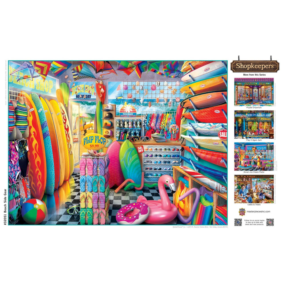 Shopkeepers - Beach Side Gear 750 Piece Jigsaw Puzzle (ONLINE ORDER ONLY)