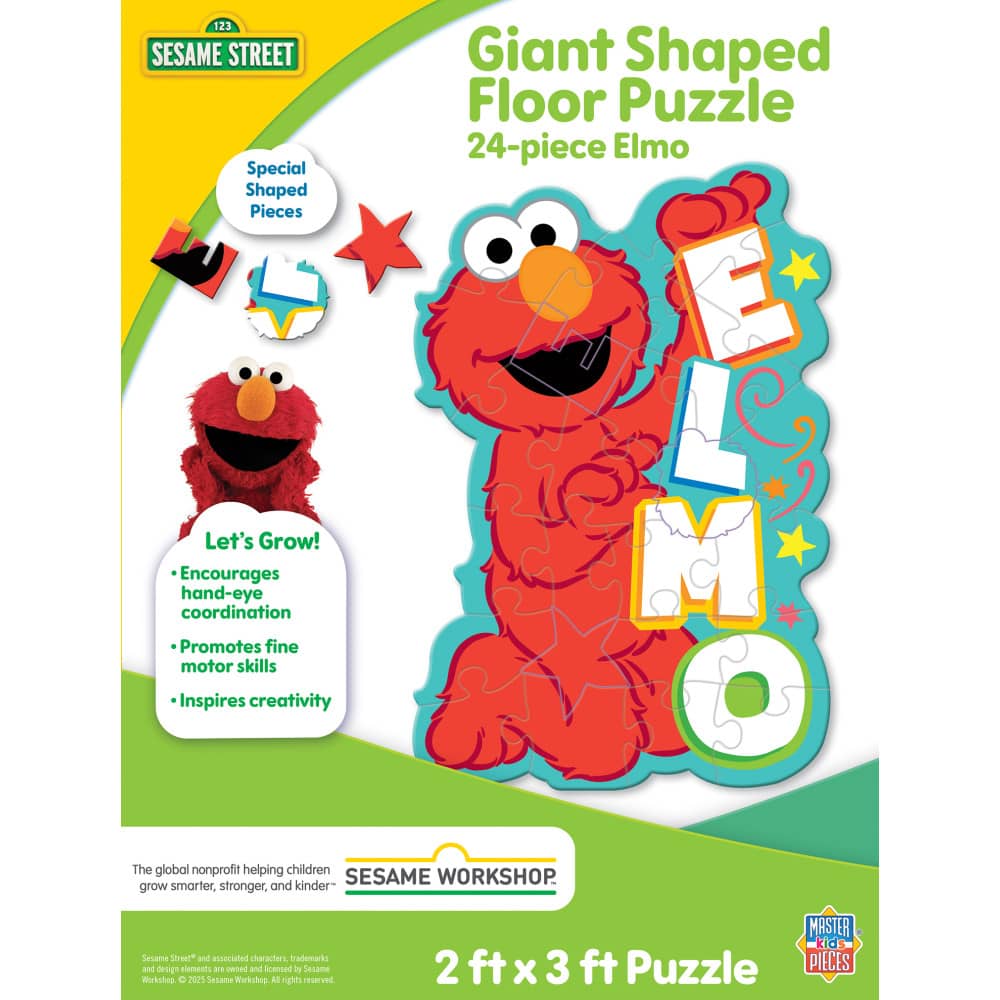 Sesame Street - Elmo 36 Piece Floor Jigsaw Puzzle