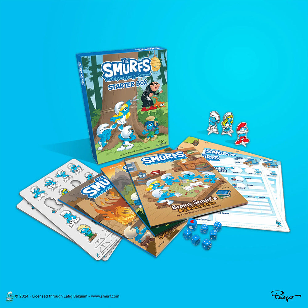 The Smurfs Roleplaying Game: Starter Box (ONLINE ORDER ONLY)