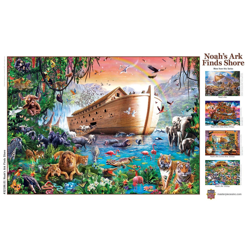 Noah's Ark Finds Shore 500 Piece Jigsaw Puzzle (ONLINE ORDER ONLY)