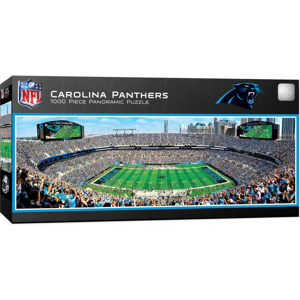 Carolina Panthers - 1000 Piece Panoramic Jigsaw Puzzle (ONLINE ORDER ONLY)