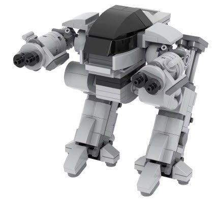 ED-209 Enforcement Droid Building Set | 275-Piece Robot Compatible with LEGO Bricks (Online Only)