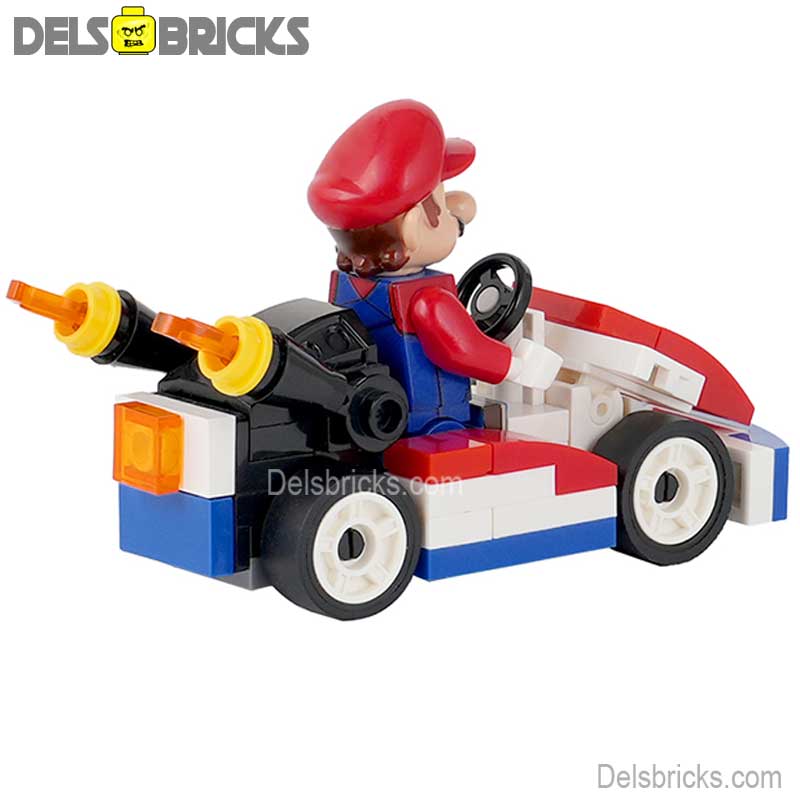 Mario Kart Brothers Super Mario Lego Minifigures Custom Toys (ONLINE ORDER ONLY)
