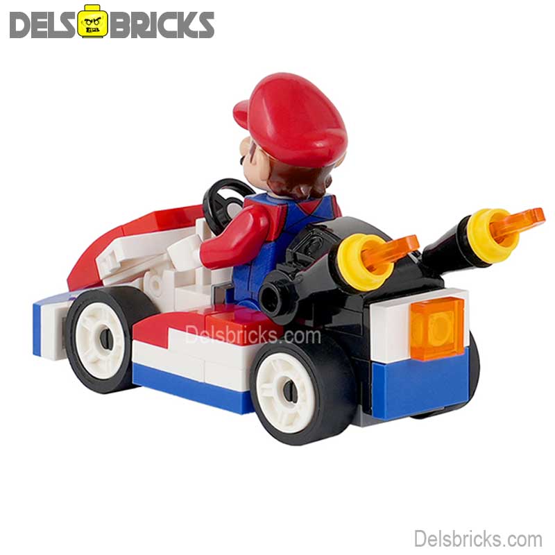 Mario Kart Brothers Super Mario Lego Minifigures Custom Toys (ONLINE ORDER ONLY)
