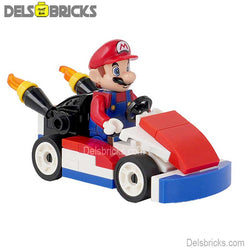 Mario Kart Brothers Super Mario Lego Minifigures Custom Toys (ONLINE ORDER ONLY)
