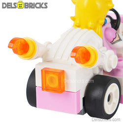 Princess Peach kart Mario Brothers Movie Super Mario Lego Minifigures (ONLINE ORDER ONLY)