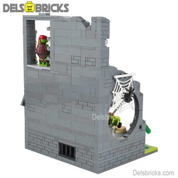 Teenage Mutant Ninja Turtles sewer Lair Lego Minifigures Custom Toys (ONLINE ORDER ONLY)