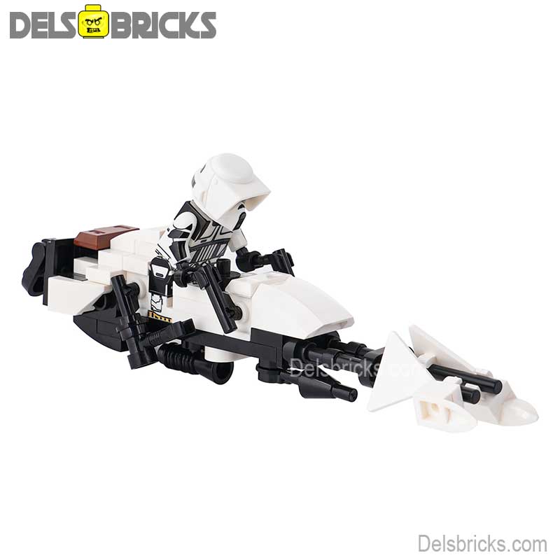 Speeder Bike & Biker Scout Lego Minifigures Custom Toys (ONLINE ORDER ONLY)