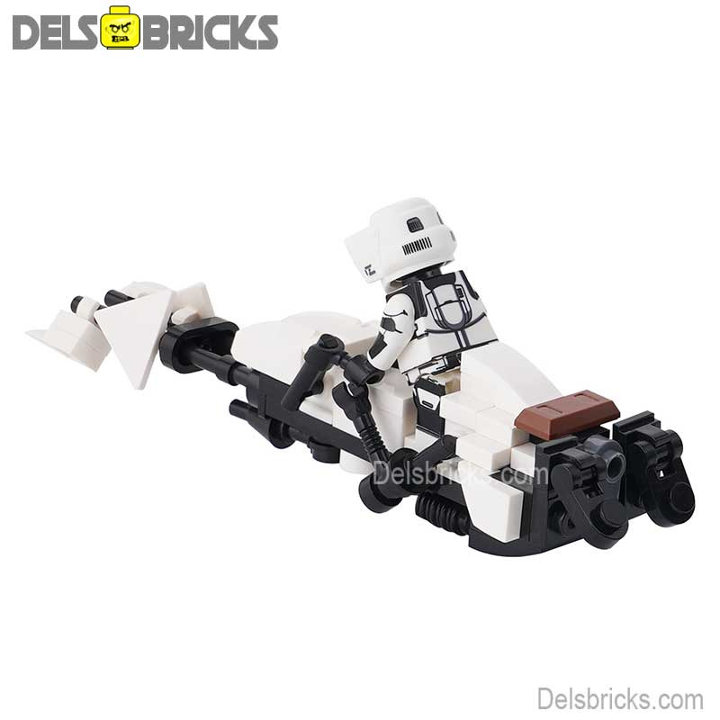 Speeder Bike & Biker Scout Lego Minifigures Custom Toys (ONLINE ORDER ONLY)