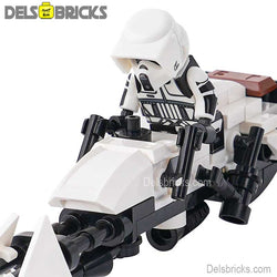 Speeder Bike & Biker Scout Lego Minifigures Custom Toys (ONLINE ORDER ONLY)