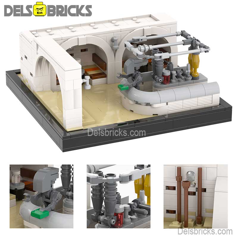 Star Wars Mos Eisley Cantina Playset Mandalorian Lego Minifigures Custom Toys (ONLINE ORDER ONLY)