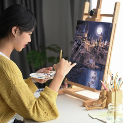 Boats To Hogwarts - Paint By Numbers Kit (ONLINE ORDER ONLY)