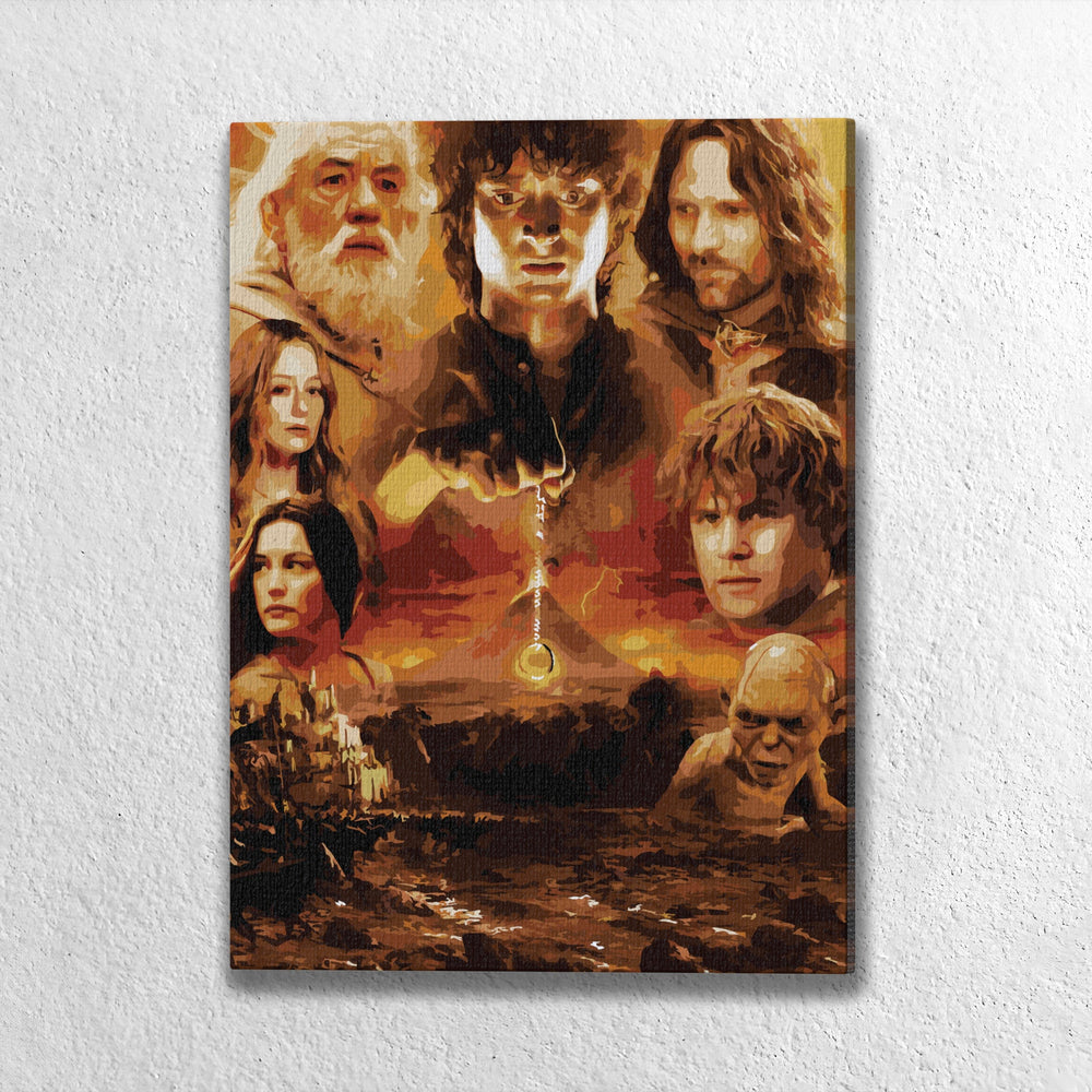 The Lord of the Rings - Paint By Numbers Kit (ONLINE ORDER ONLY)
