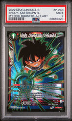 2022 DRAGON BALL SUPER MYTHIC BOOSTER BROLY, ASTSNG.PNTL. #P-248 - PSA 9 (Online Order Only)