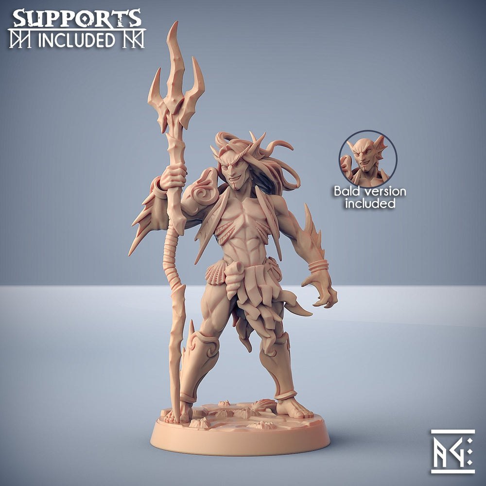 3D Printed Artisan Guild Modular Triton Raiders Sunken Kingdom 28mm 32mm (Online Only)