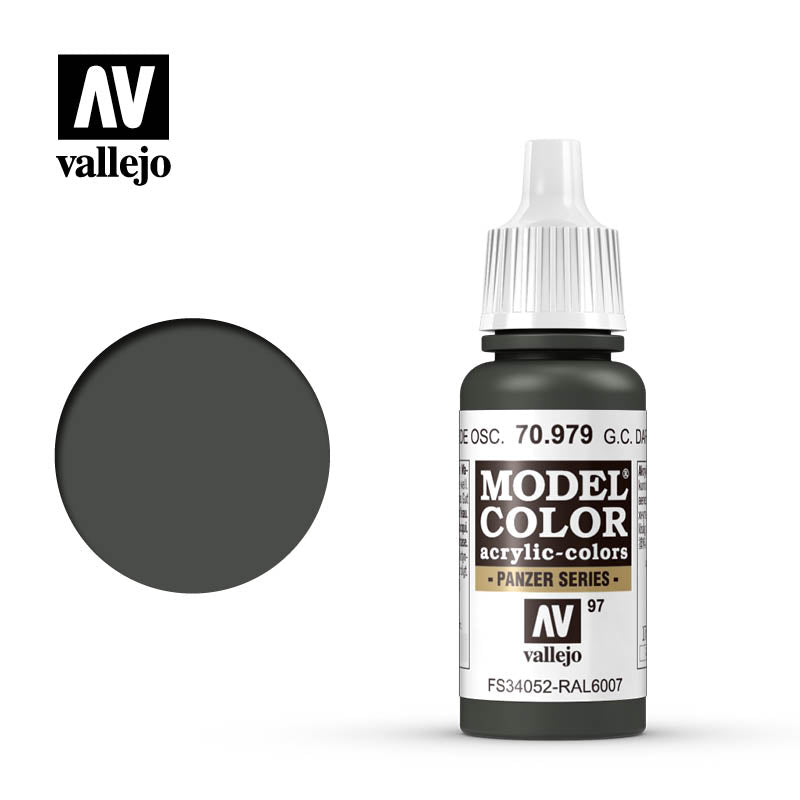 Model Color: German Camouflage Dark Green No2 (17ml) (ONLINE ORDER ONLY)