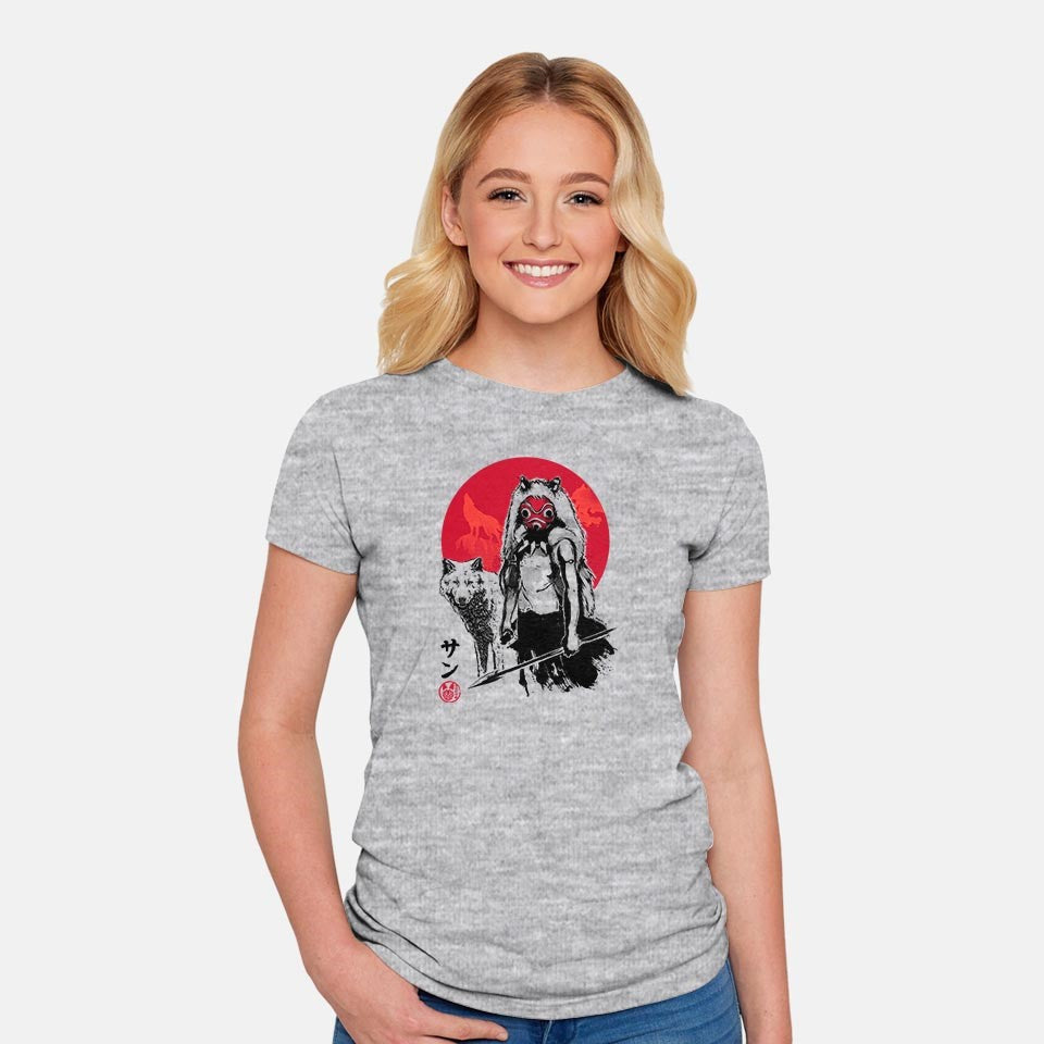 Wolf Girl Sumi-e (Online Order Only)