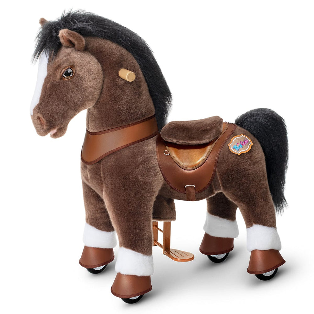 Model Y Chocolate Brown Horse Rideable Toy for Age 3-4 (ONLINE ORDER ONLY)