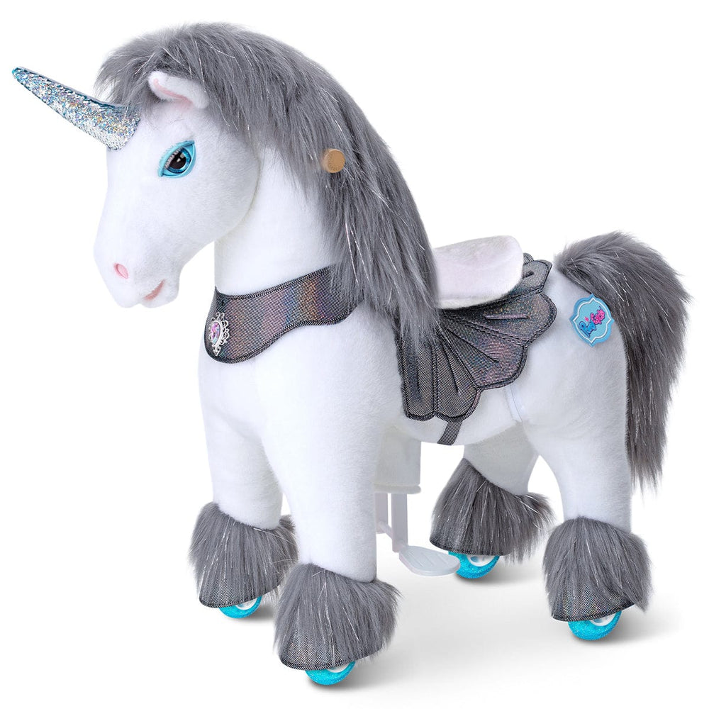 Model Y Grey Unicorn Rideable Toy for Age 3-4 (ONLINE ORDER ONLY)