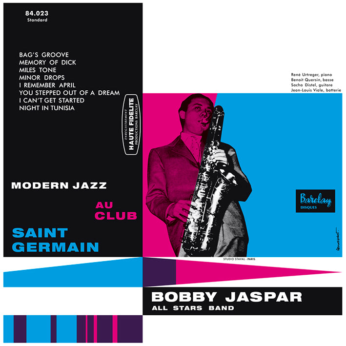 Bobby Jaspar - Modern Jazz au Club St Germain [Vinyl] (ONLINE ORDER ONLY)